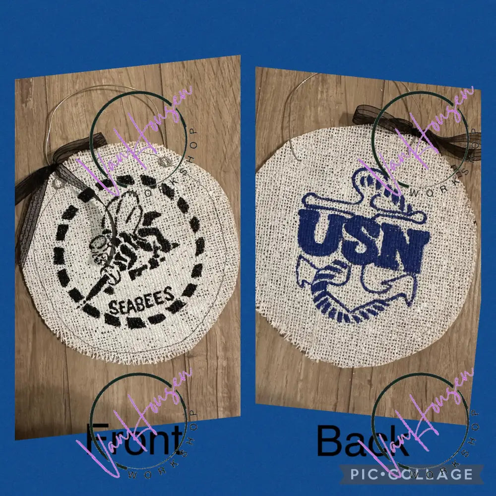 US Navy ornament