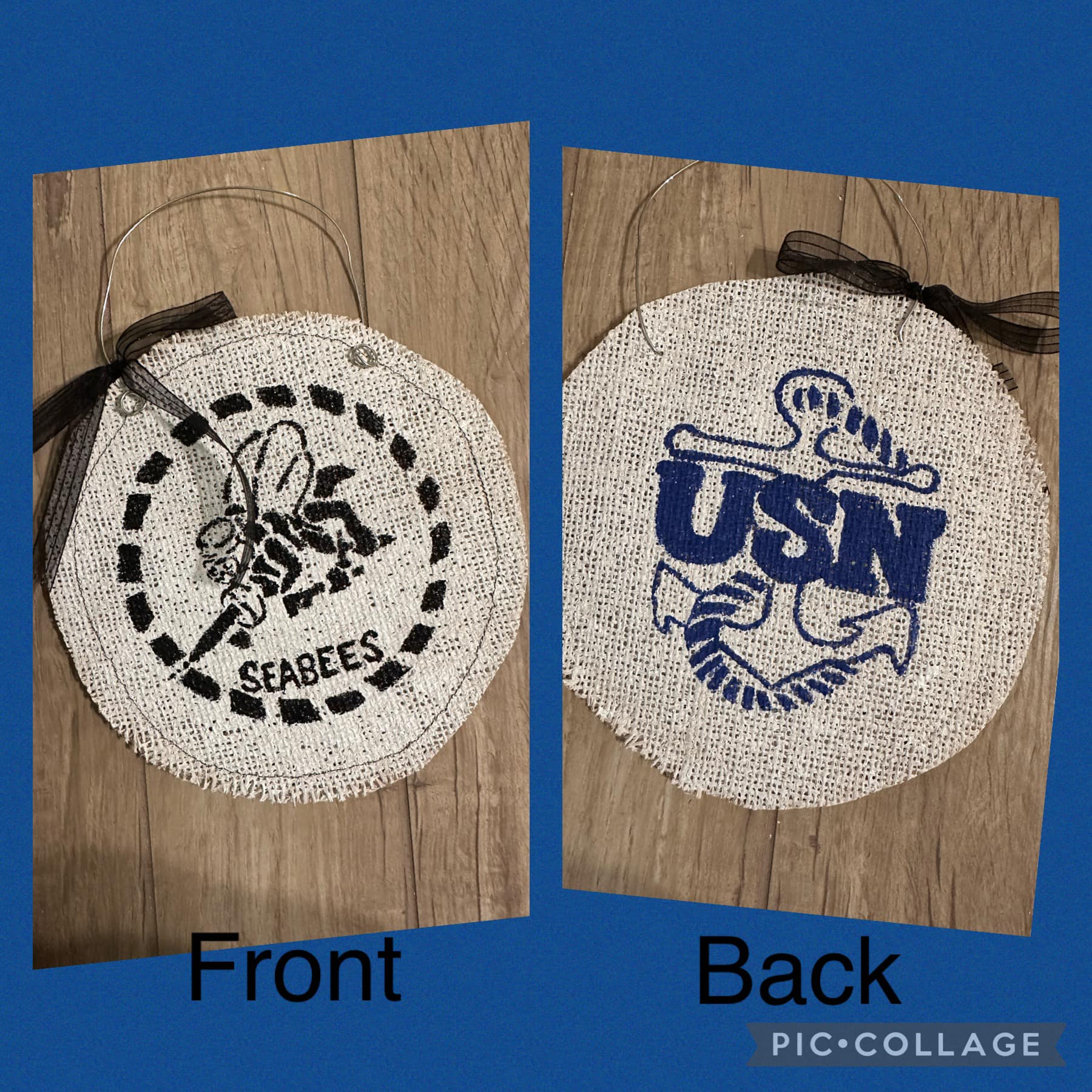 US Navy ornament