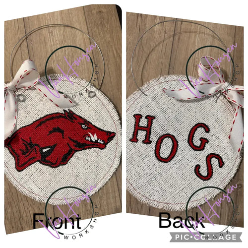 Arkansas Razorback Ornament