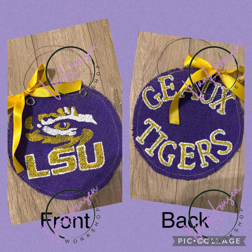 LSU Ornament