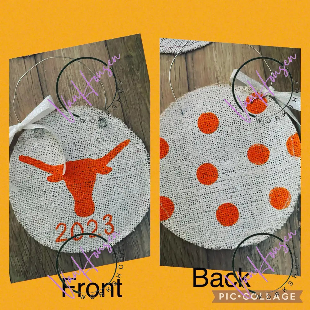 Texas Longhorns Ornament