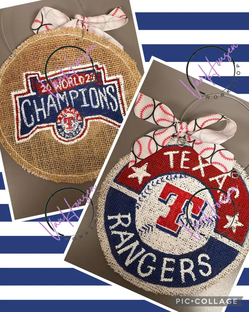 Texas Rangers Ornament
